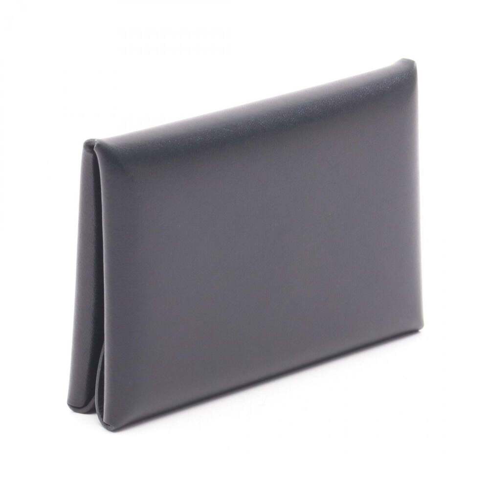 Hermes Calvi Duo Wallet/Coin Purse, Calfskin (Cowhide), Box Calf Leather, Wom... - Picture 2 of 10